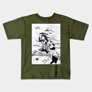 Gliding Through the Sky Kids T-Shirt